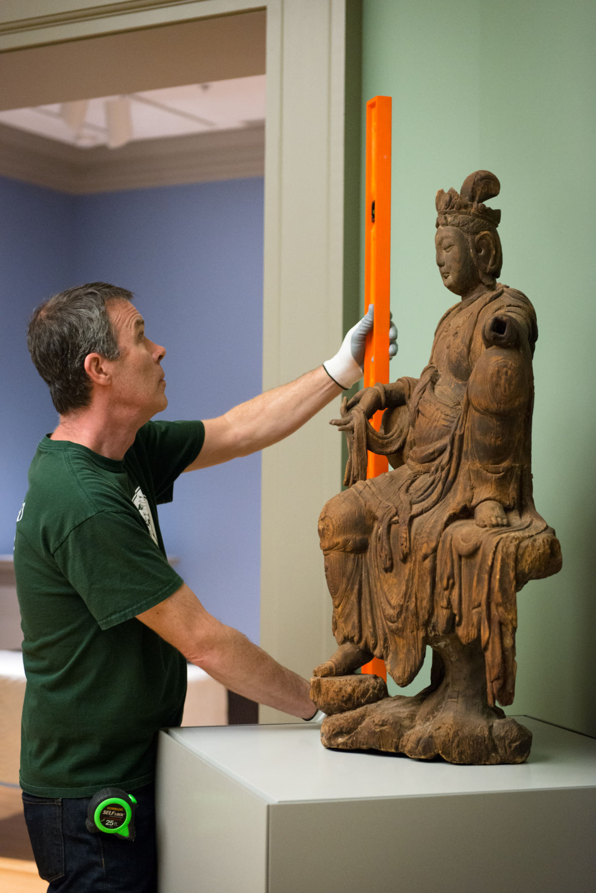 Columbia Museum of Art Rehanging Measuring